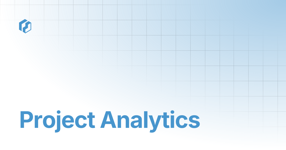 Project Analytics | Jylo API